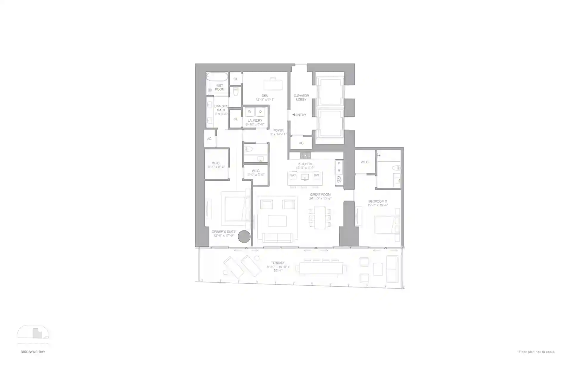 Blueprint map of the residence home